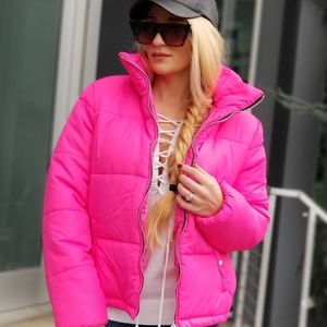 Hot Pink Puffer Jacket | Poshmark